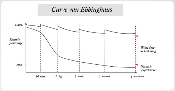 Curve van Ebbinghaus